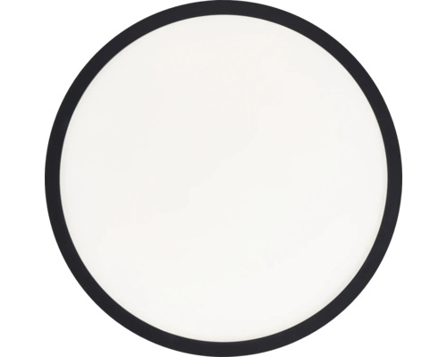 LED plafondlamp, 3-staps dimbaar, 22W, 2700 lm, 4000 K, geheugenfunctie, Ø 42 cm, Brennan zwart/wit