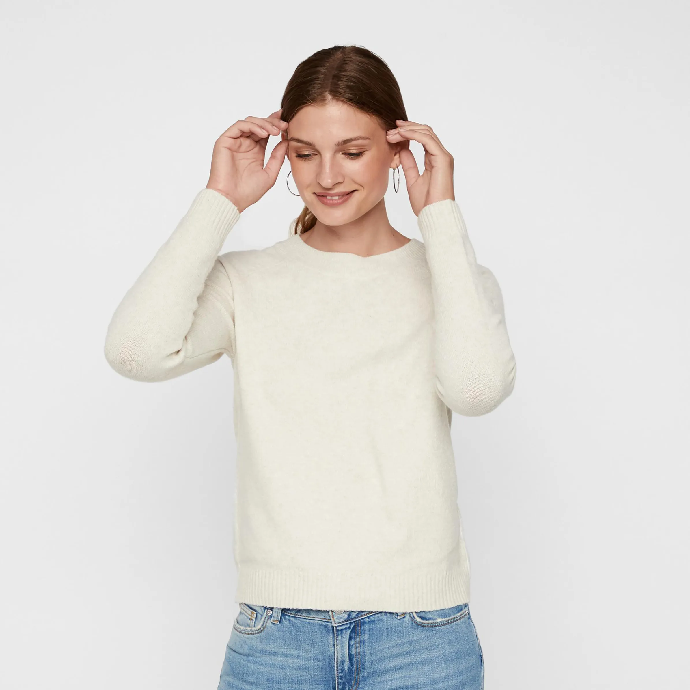 Vero Moda VMDOFFY LS O-NECK BLO Pullover