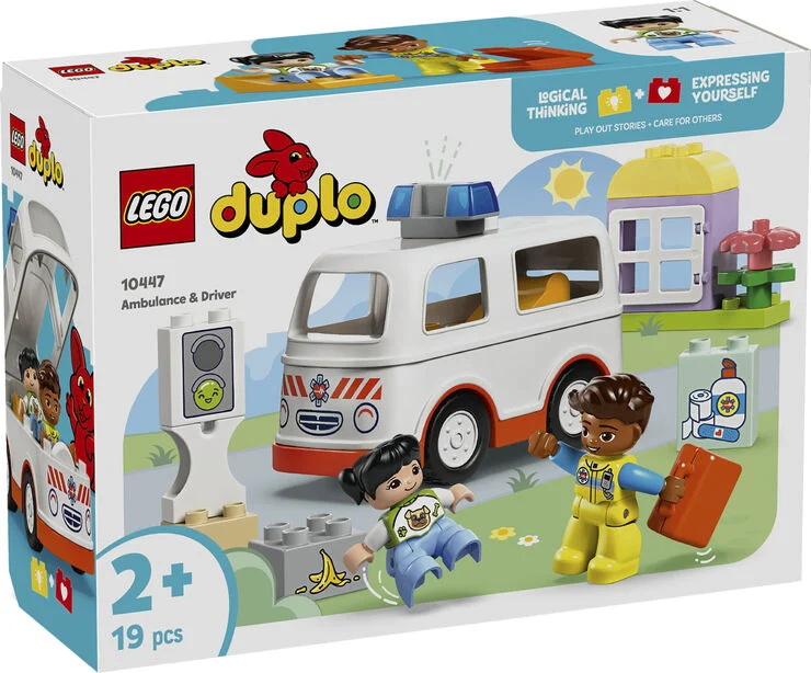 Lego Ambulance og fører 10447