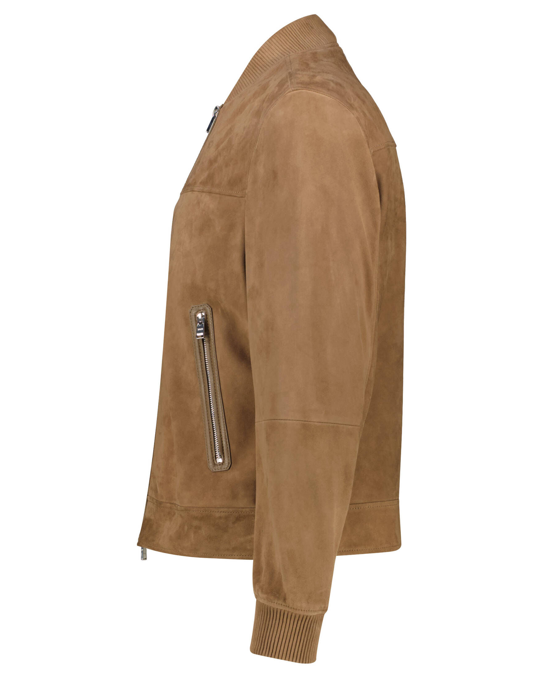 BOSS| Herren Blousonjacke aus Veloursleder MALBANO3