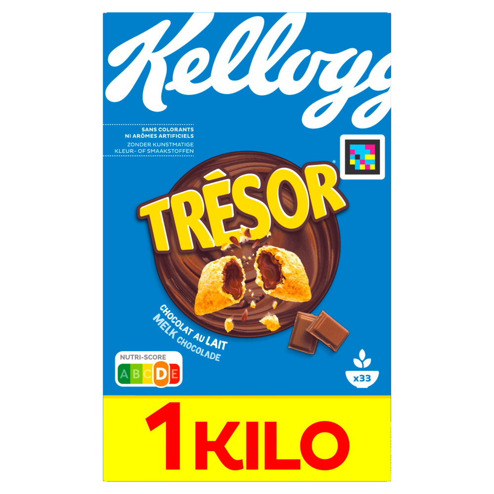 Kellogg's Tresor Melk Chocolade1000 gr