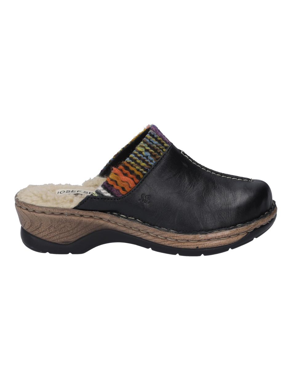 Clog Catalonia 59, schwarz-multi