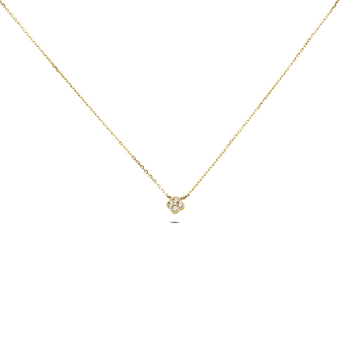 Collier ras de cou Agatha Beloved doré