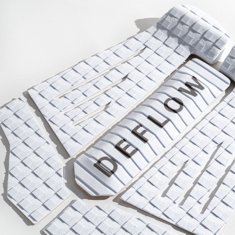 Deflow Erwin Bliss Tail Pad - White - 5 pièces
