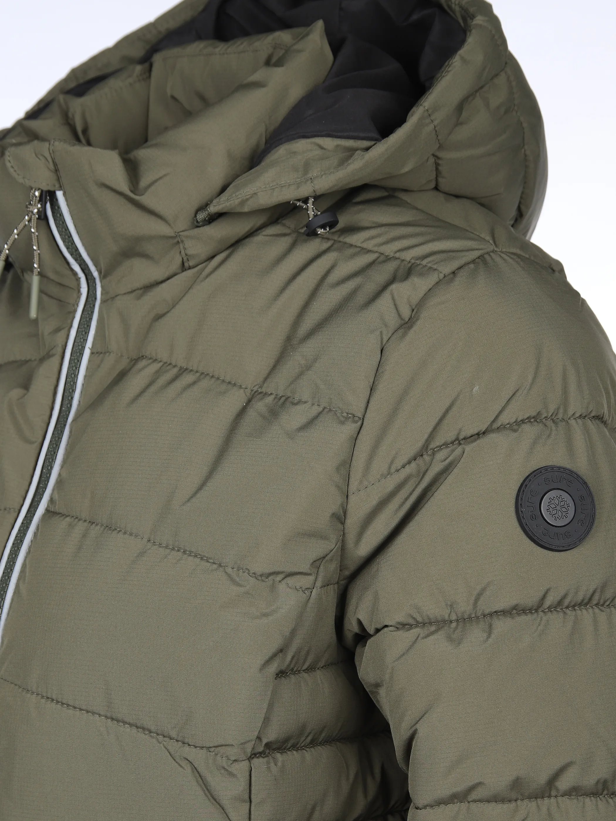 Damen Steppjacke mit Kapuze
