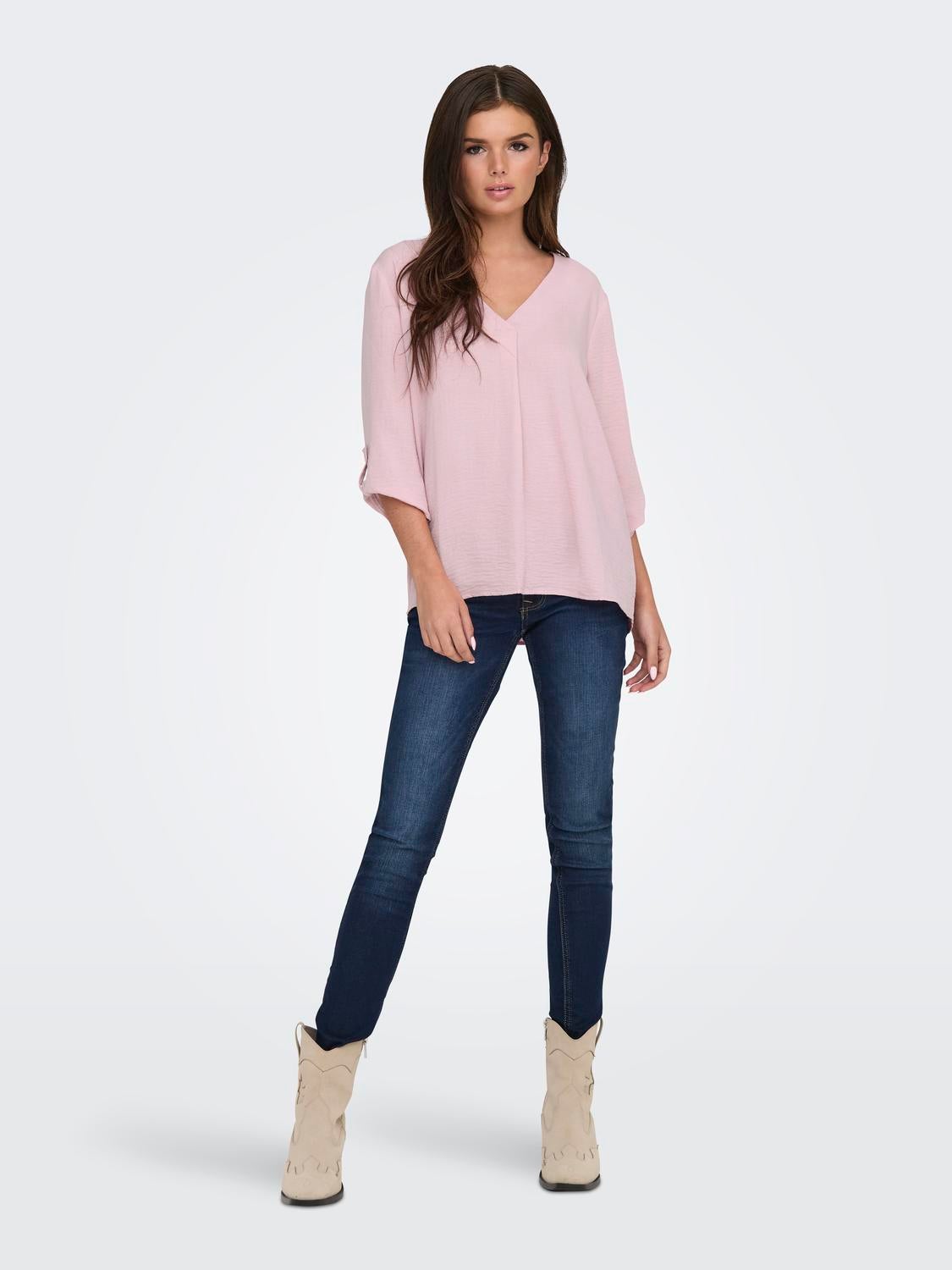 JDYDIVYA Top Bleached Mauve