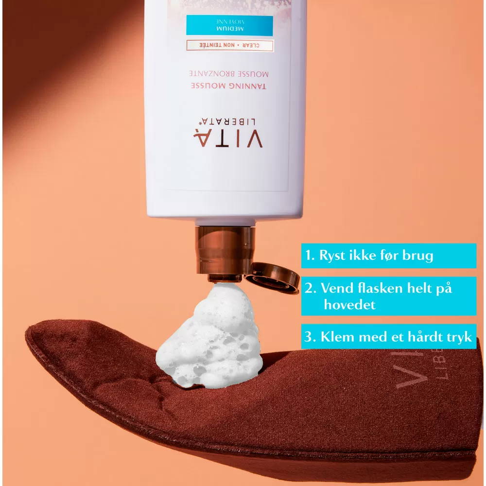 Vita Liberata Clear Tanning Mousse Dark - 200 ml.