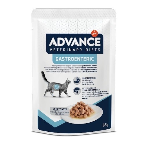 Sachê de 85g de Advance Gastroenteric Chicken para gatos