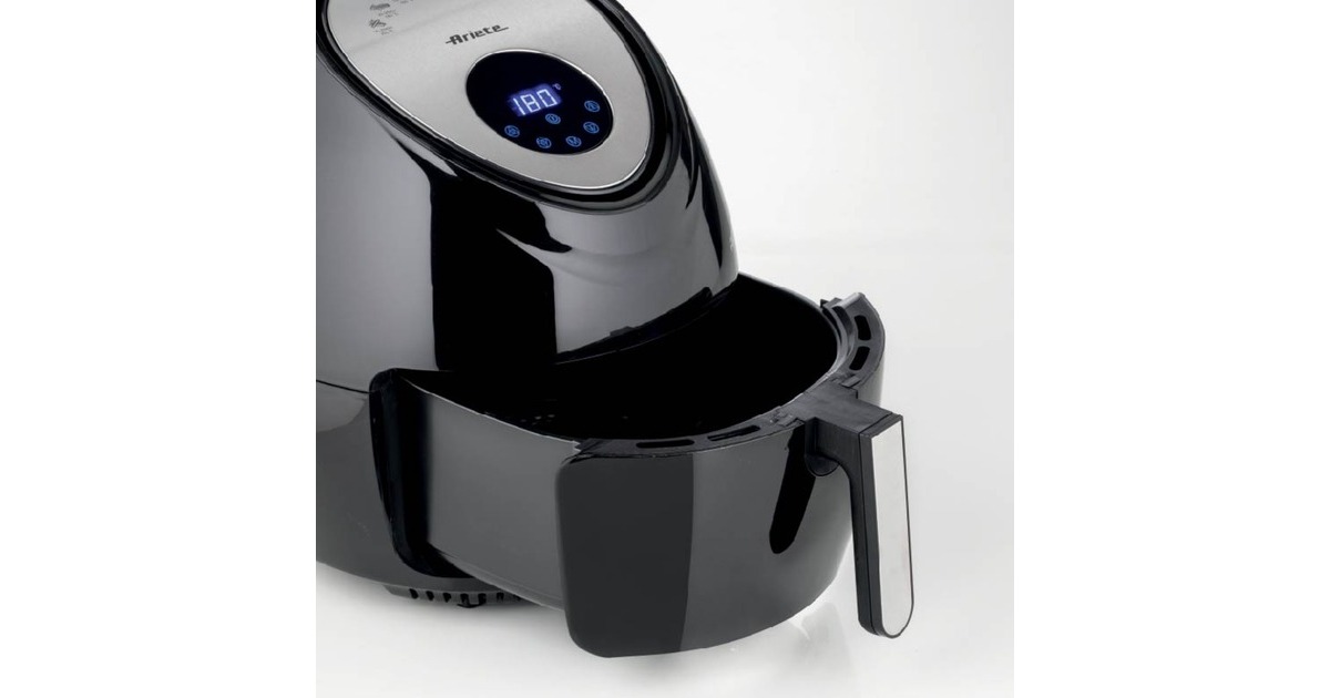 ArieteAiry Fryer XXL heteluchtfriteuse  (Zwart, 2.5 kg | 5.5 liter)