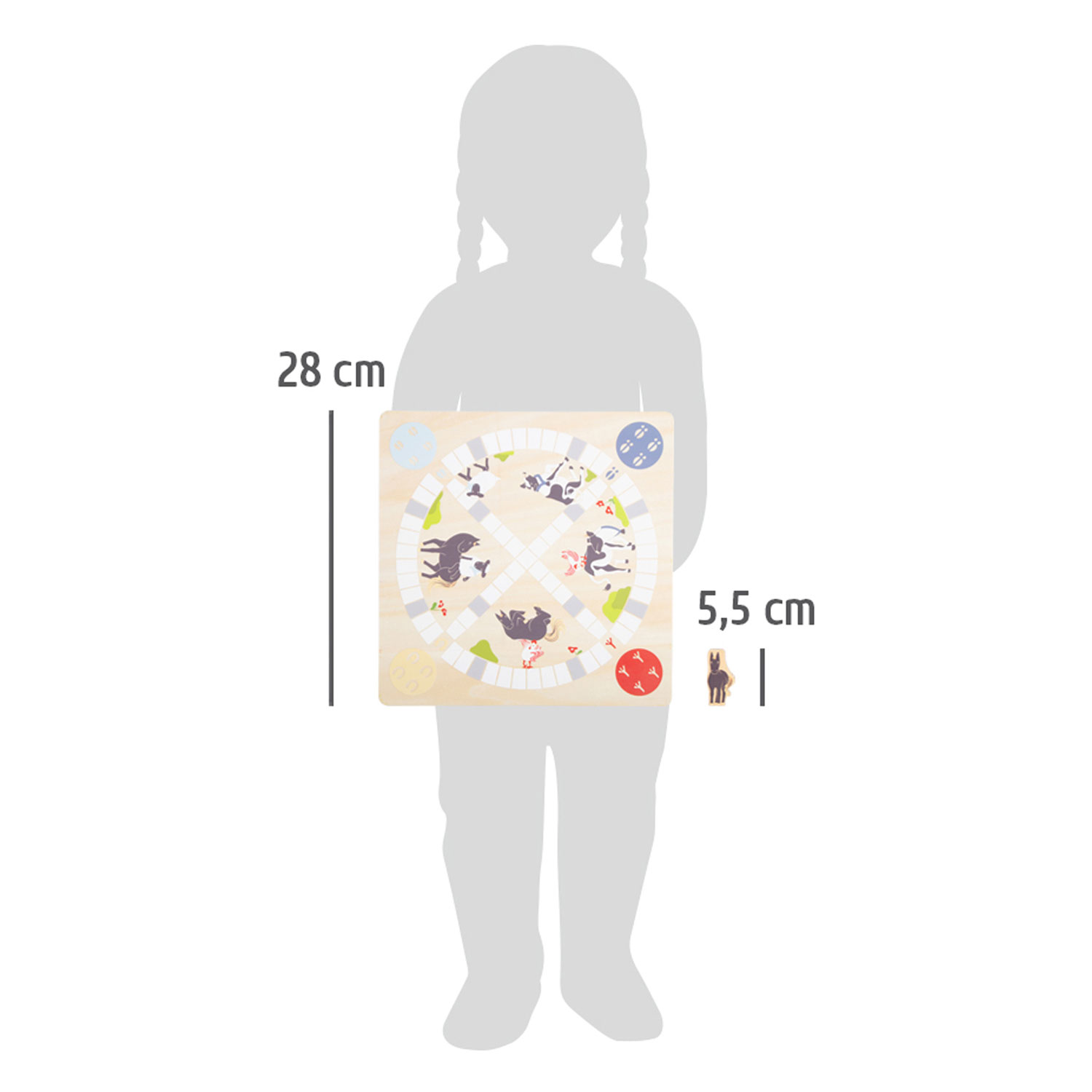 Small Foot - Houten Spellen 4in1 Collectie