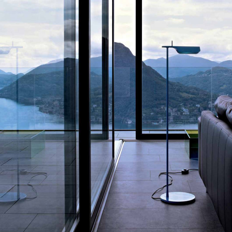 Flos Tab F vloerlamp LED zwart
