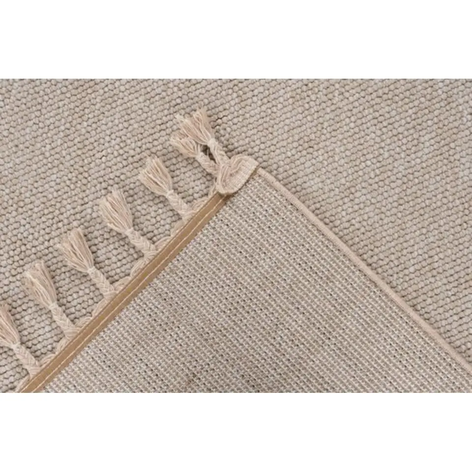 Lalee Vloerkleed Tunis - Uni effen beige 120x170 cm