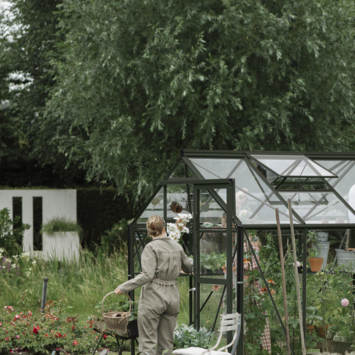 Royal Well Mary III kweekkas aluminium groengrijs 7,63 m²