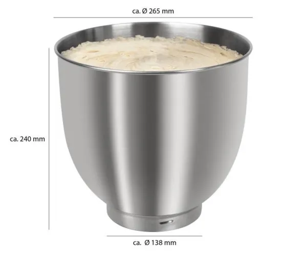 Foodprocessor KM 6036 rød BOMANN