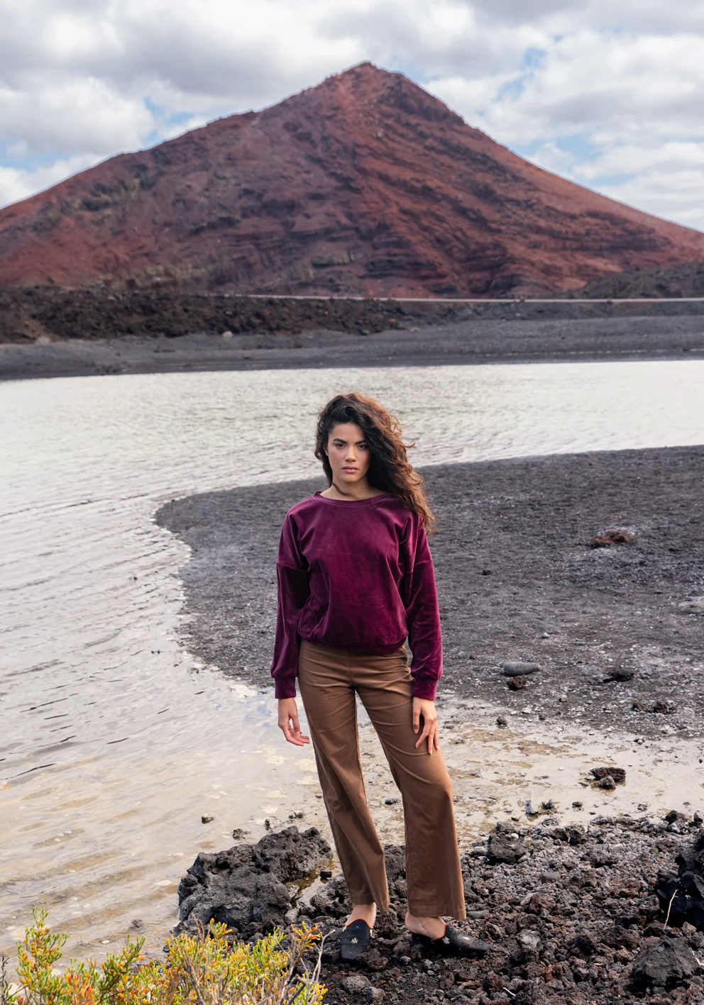 Komana Pullover Sunday Jumper Moonlit Plum
