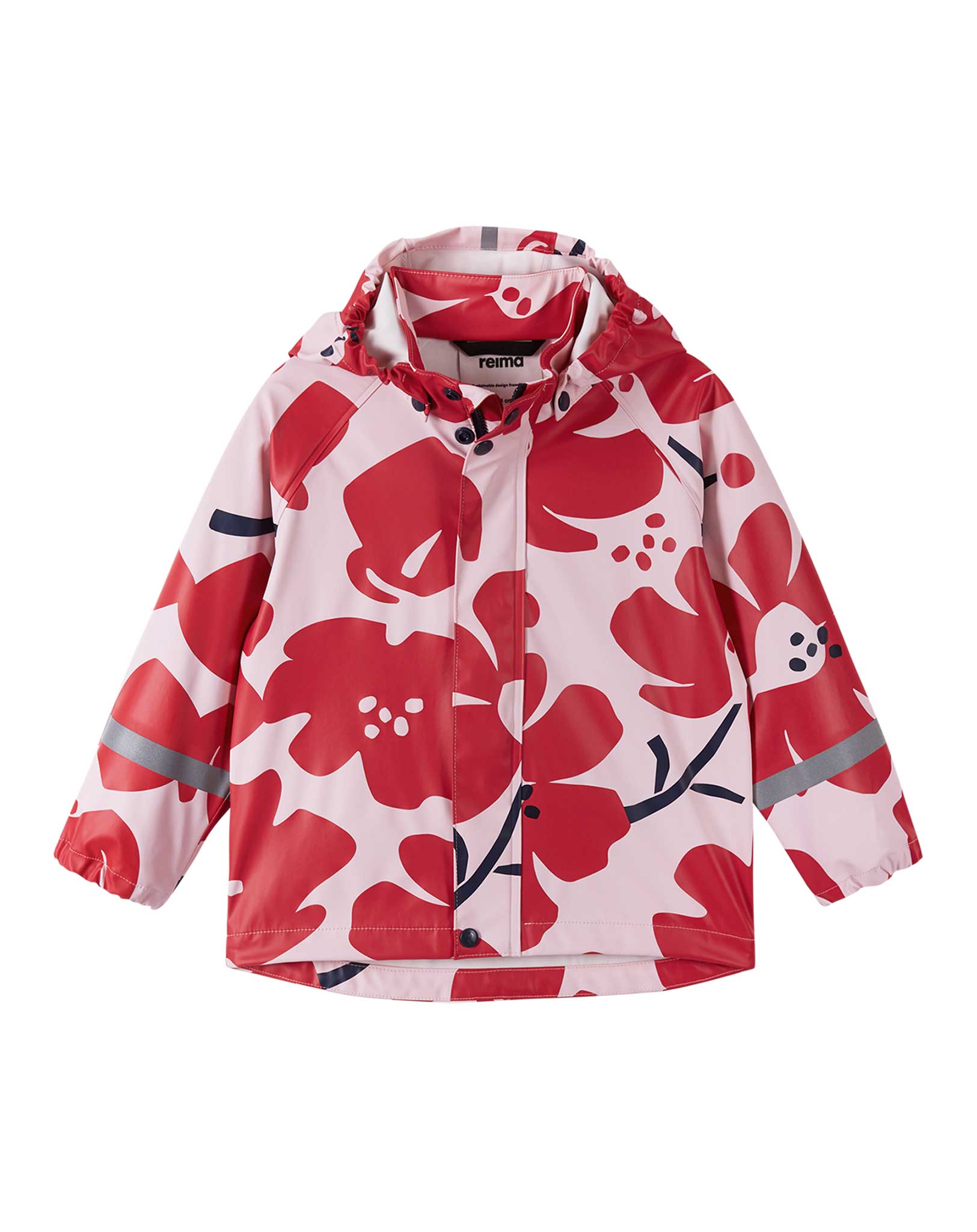 Regenjacke VESI BLUMEN in pale rose