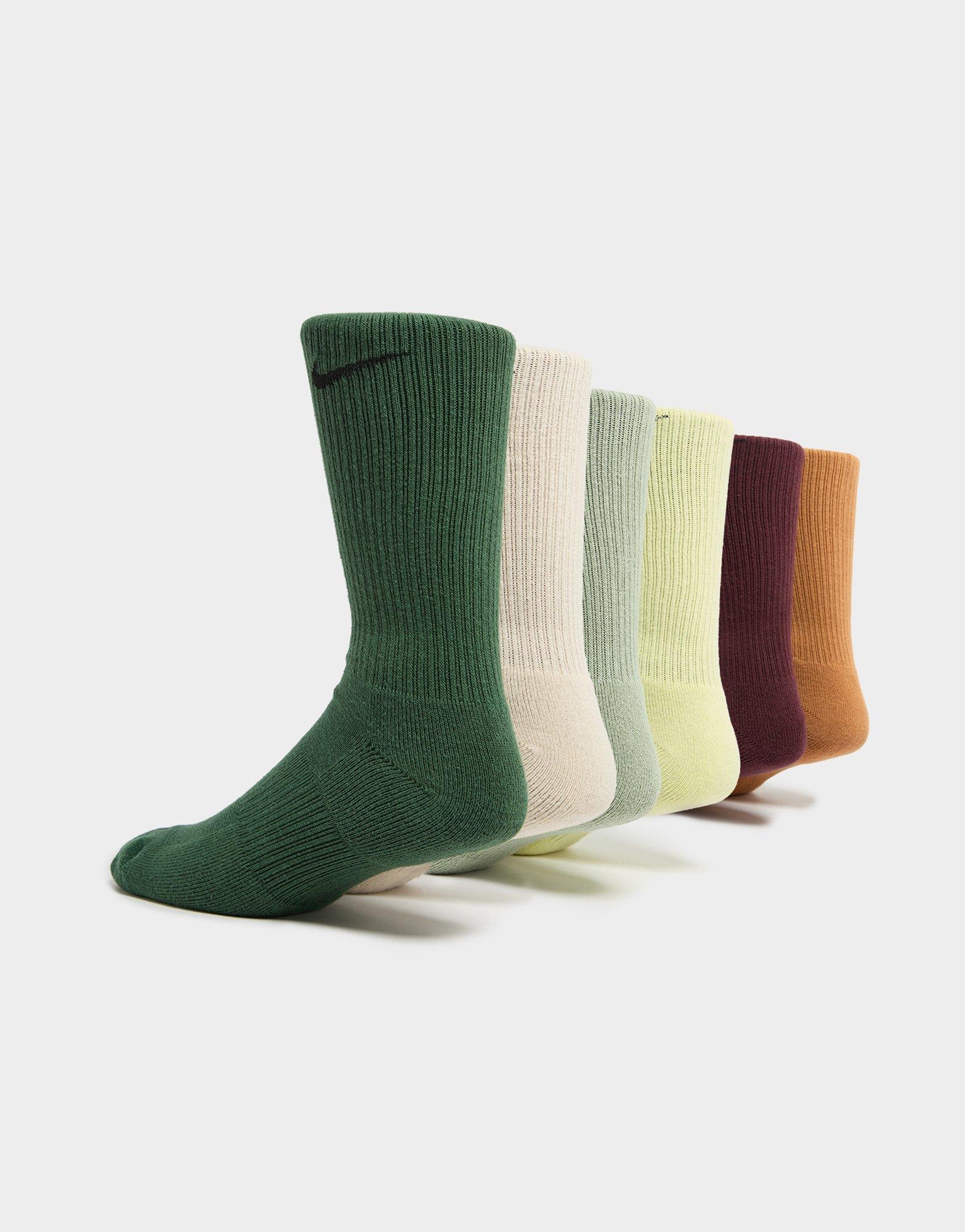 Nike 6 Paires de Chaussettes Rembourrées Crew