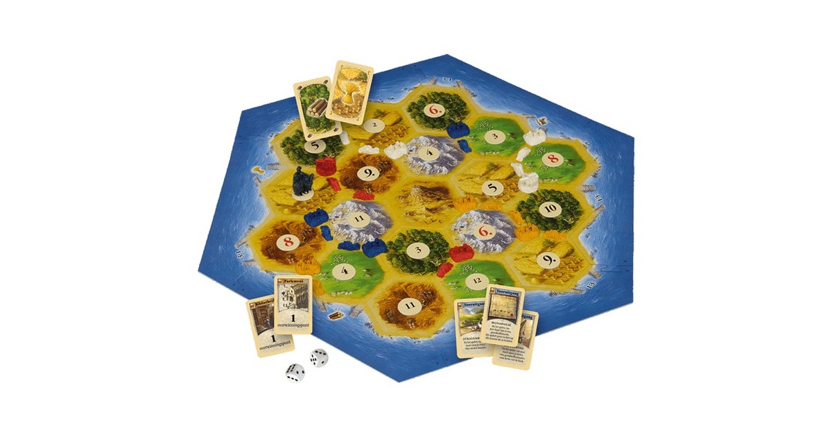 999 GamesCatan Bordspel  (Nederlands, 3 - 4 spelers, 75 minuten, Vanaf 10 jaar)