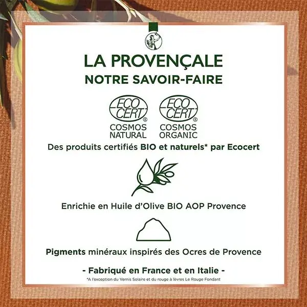 La Provençale La Couleur Rouge à Lèvres Solaire Liquide Naturel N°150 Prune Sénanque 5ml