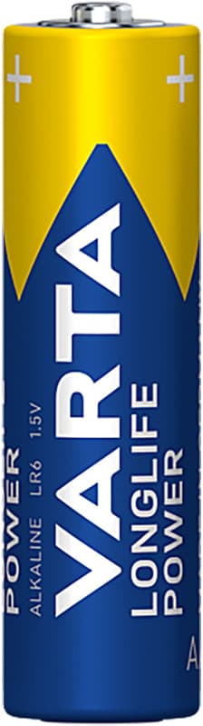 Varta Longlife Power AA-batterier (4-pak)