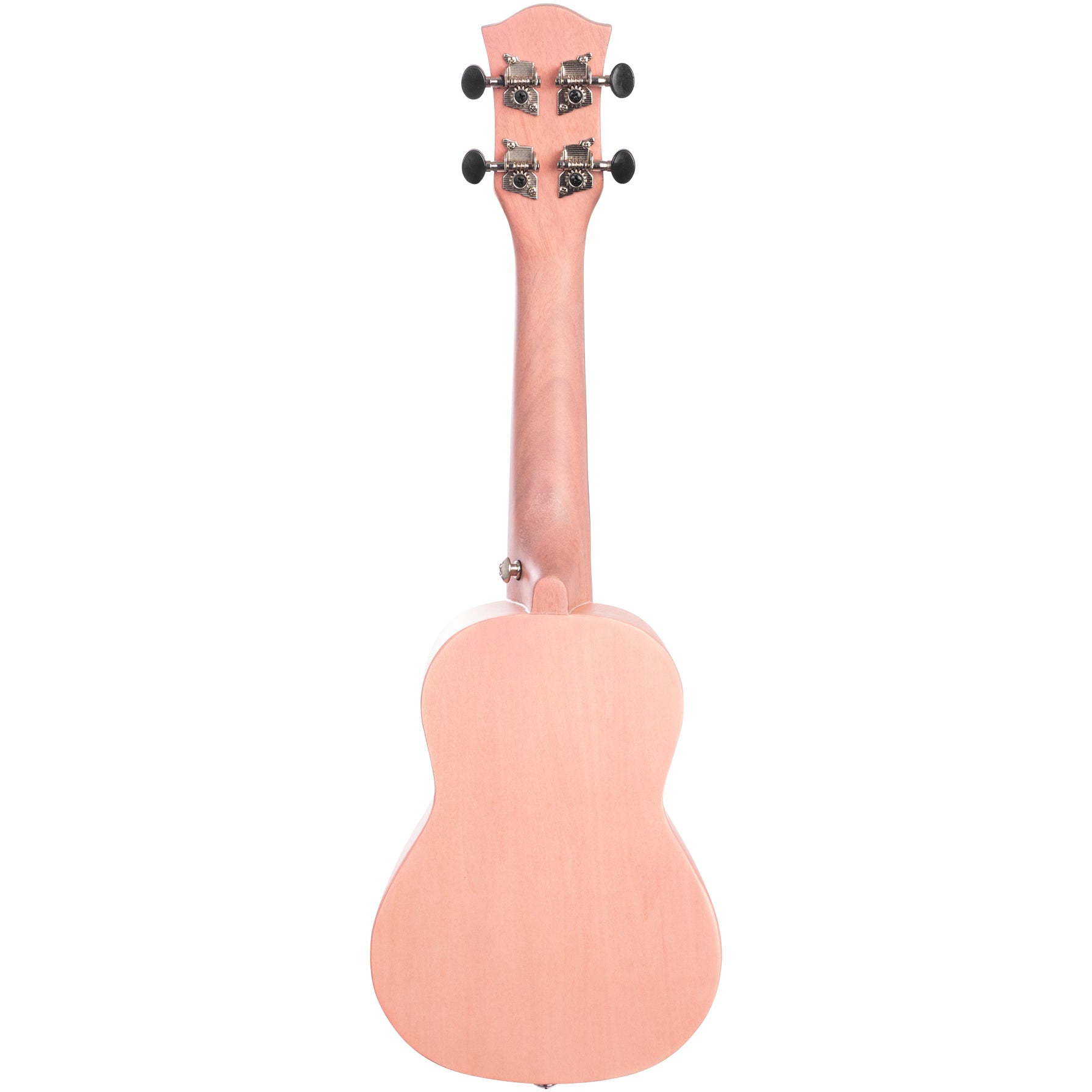 Cascha HH 3968 sopraan ukelele roze met tas en plectra