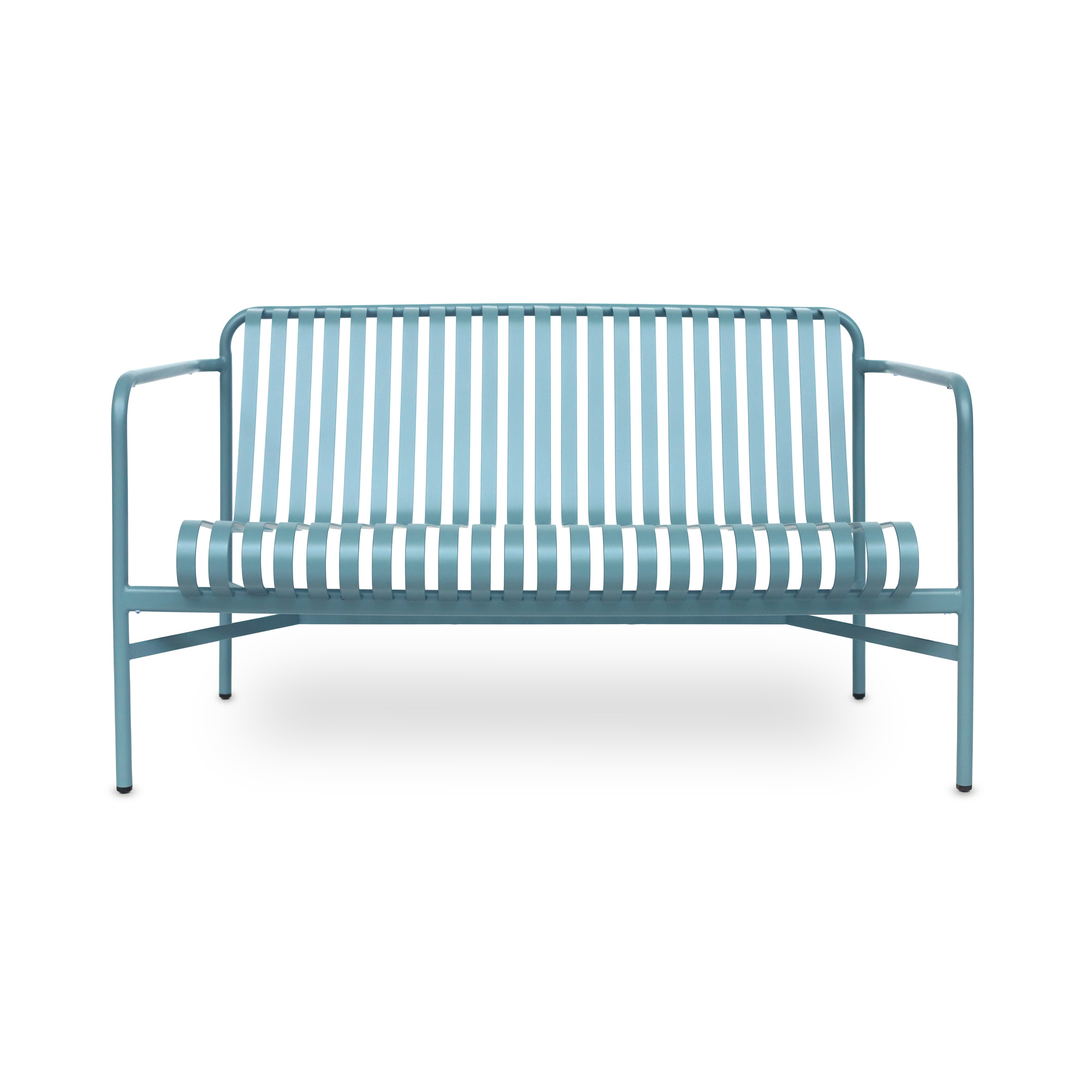Gartenbank 'Jolieure' blau, B 136 cm, L 78,5 cm, H 75,5 cm günstig bestellen