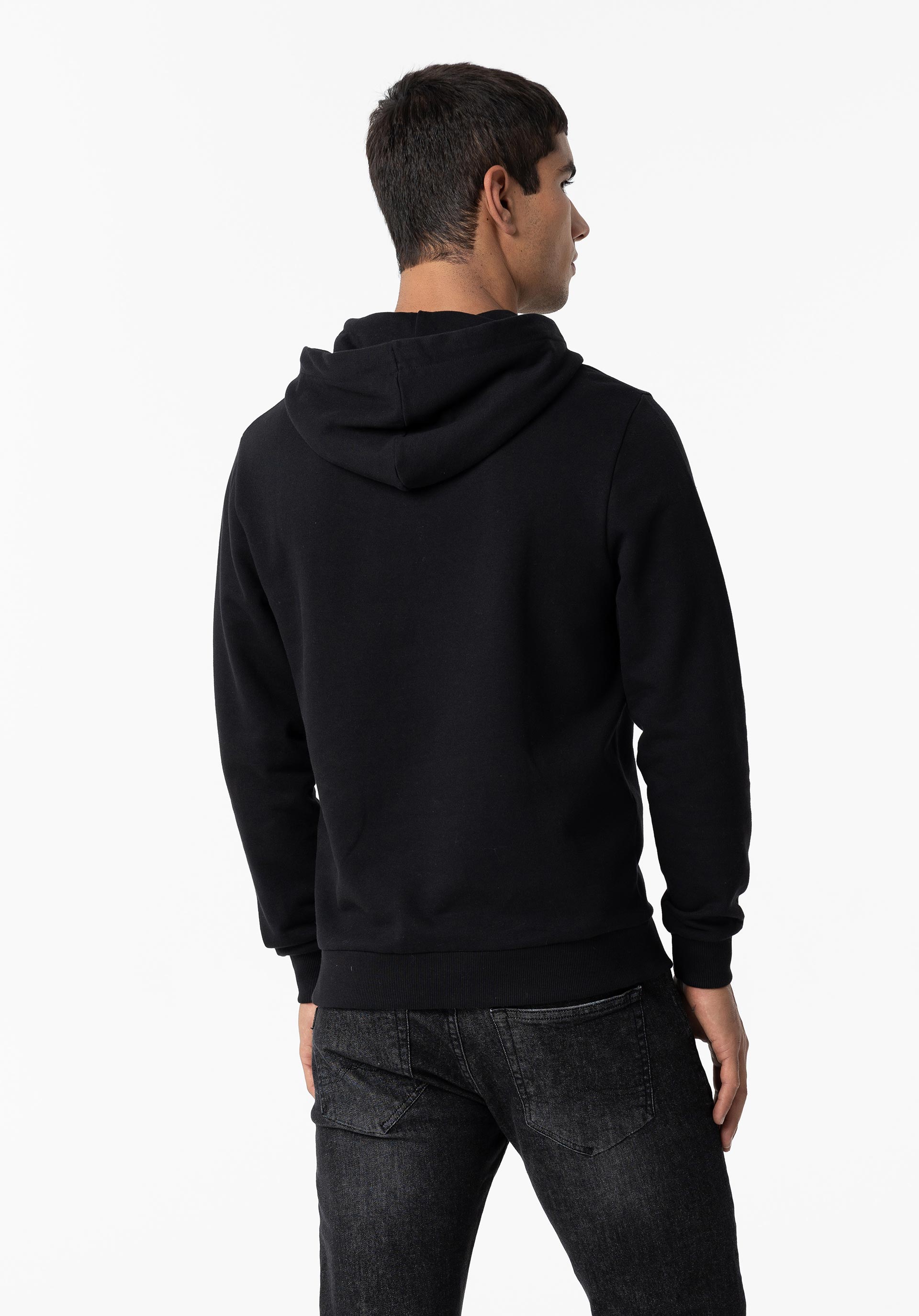 Hoodie Combinado com Texto