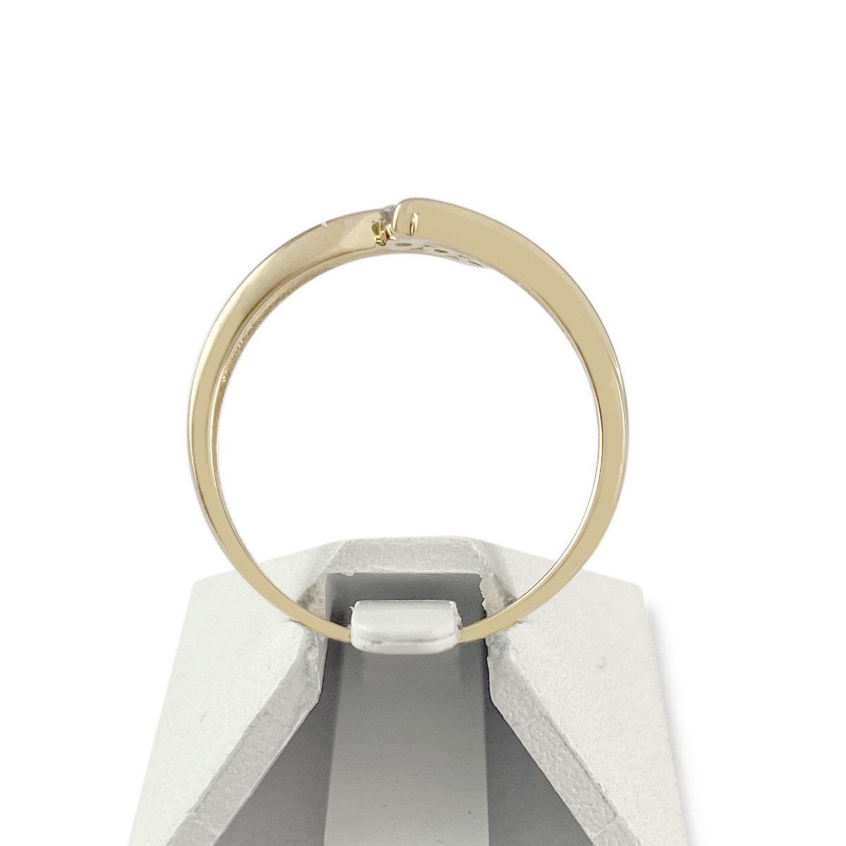 Bague d'occasion or 750 jaune diamants