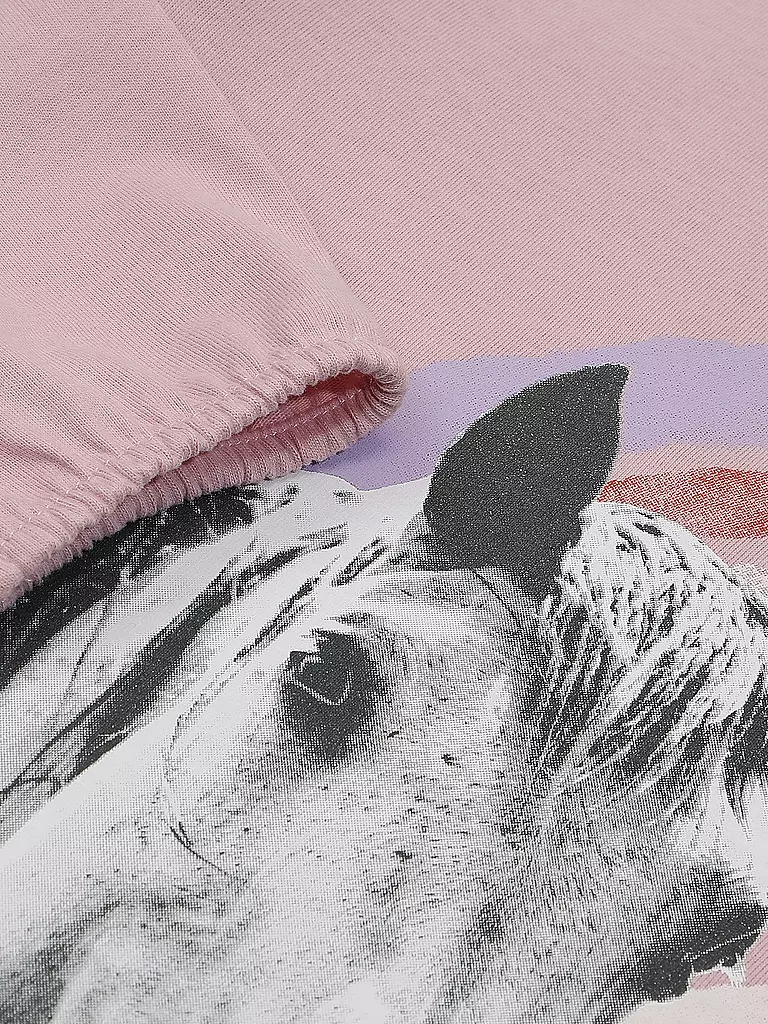 S.OLIVER Mädchen Langarmshirt PFERD rosa