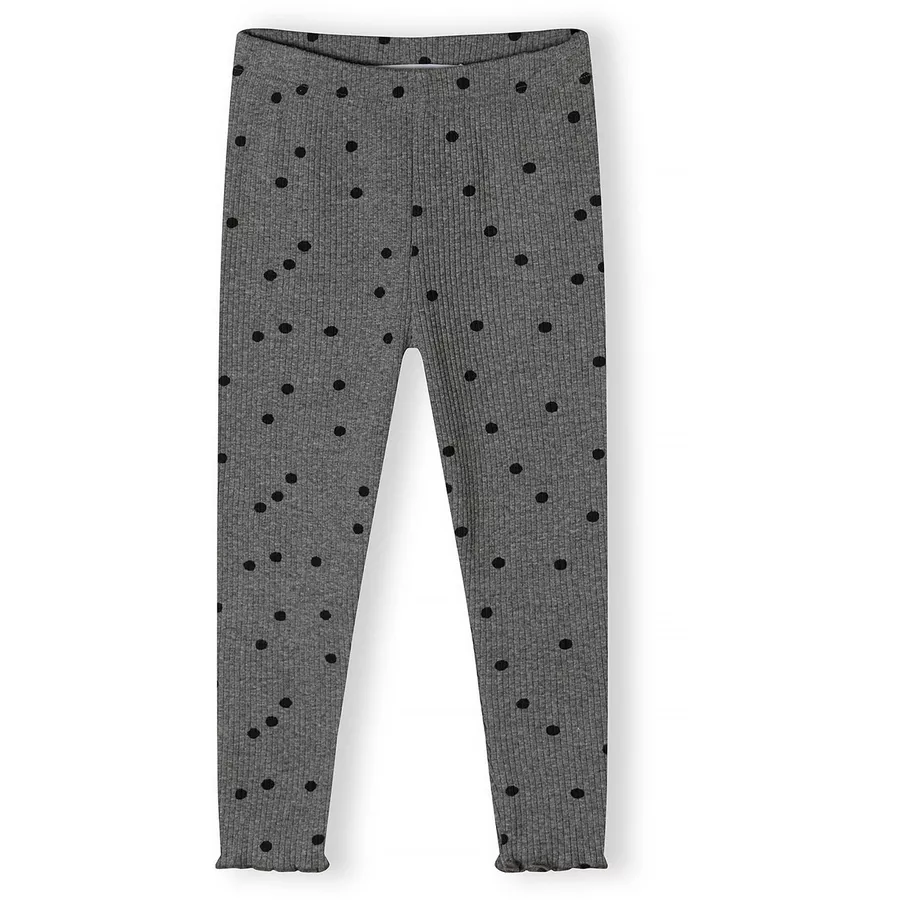 MINOTI Leggings Dunkelgrau Meliert