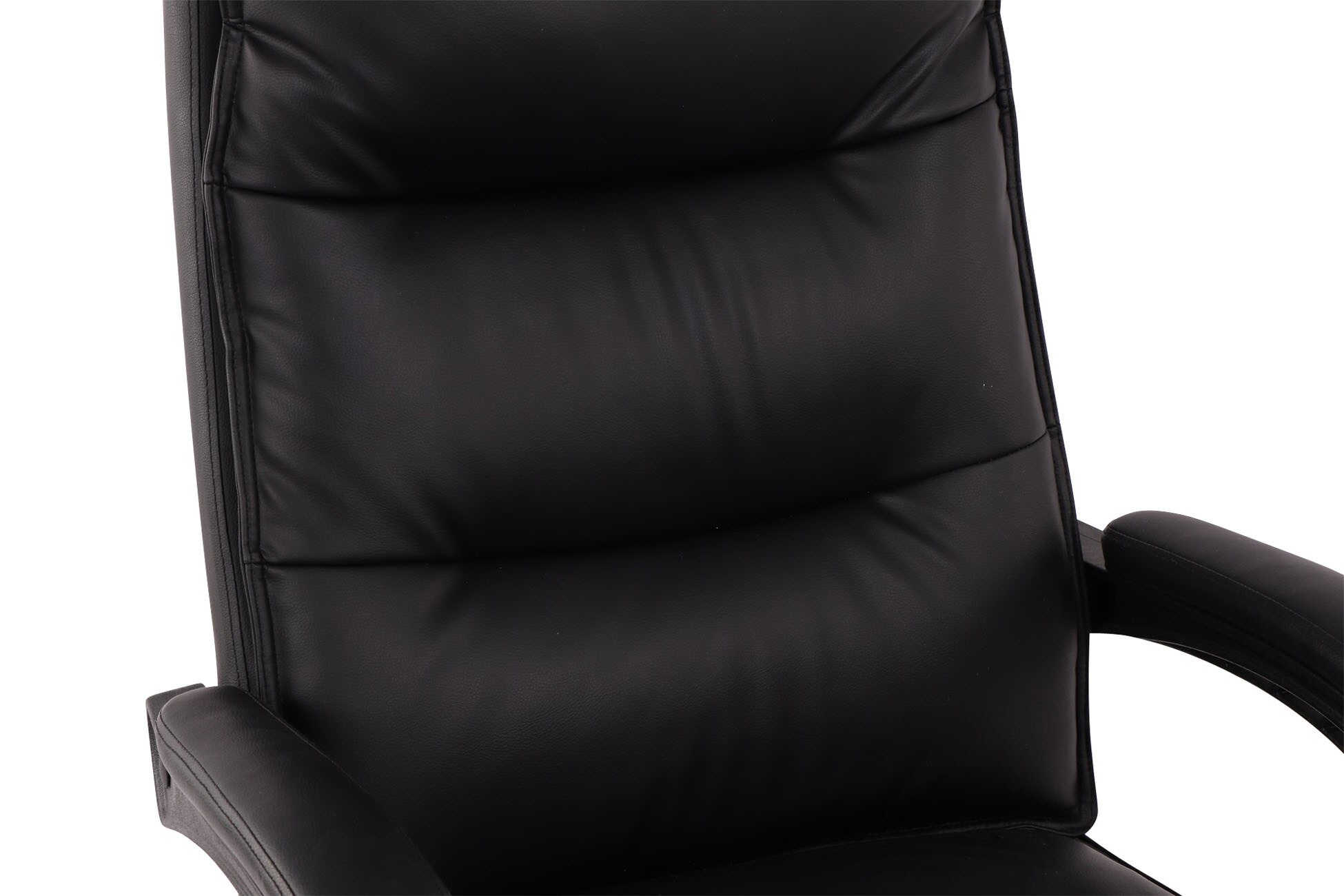 CLP Bürostuhl Power Mit Kunstlederbezug I Ergonomischer Bürosessel Mit Verstellbarer Sitzhöhe I Drehstuhl Mit Ausziehbarer Fußablage