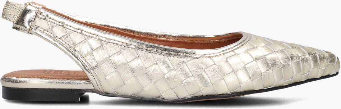 gouden toral slingbacks zoe