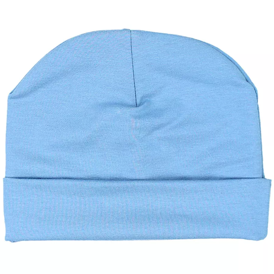 TupTam Unisex Kinder Beanie Mütze Schlauchschal Set blau Modell 2