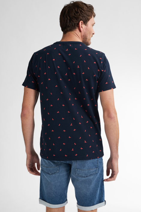 Petrol Industries blauwe heren t-shirt
