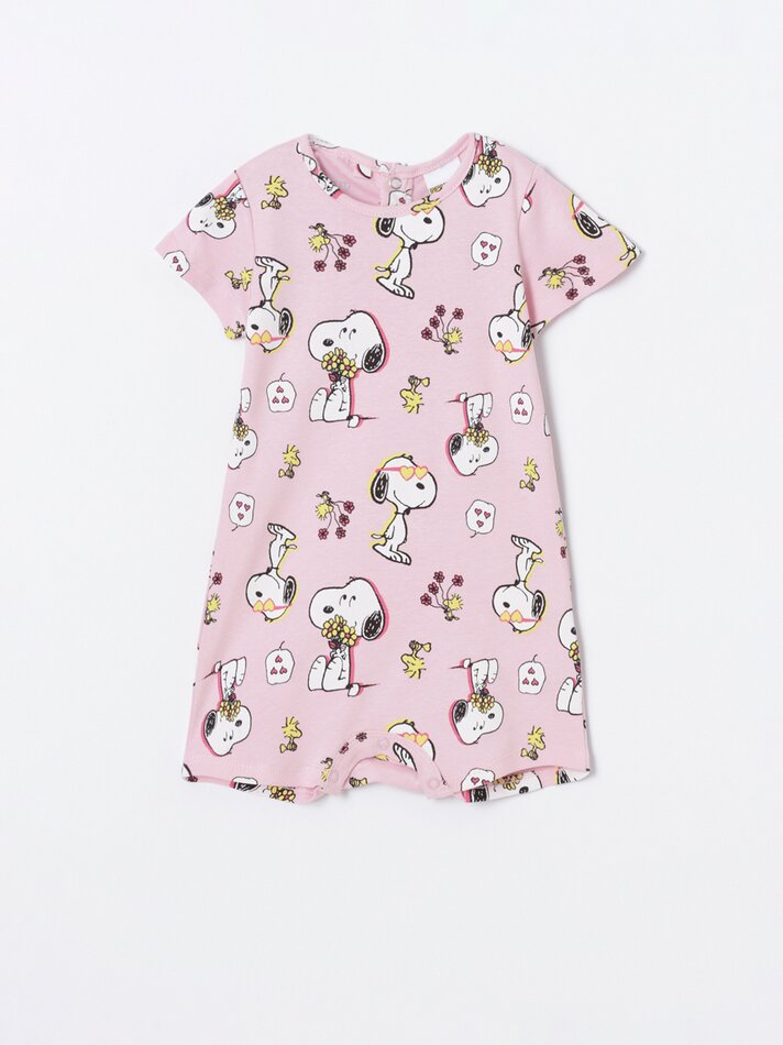 Pijama estampado do Snoopy Peanuts™ - Rosa