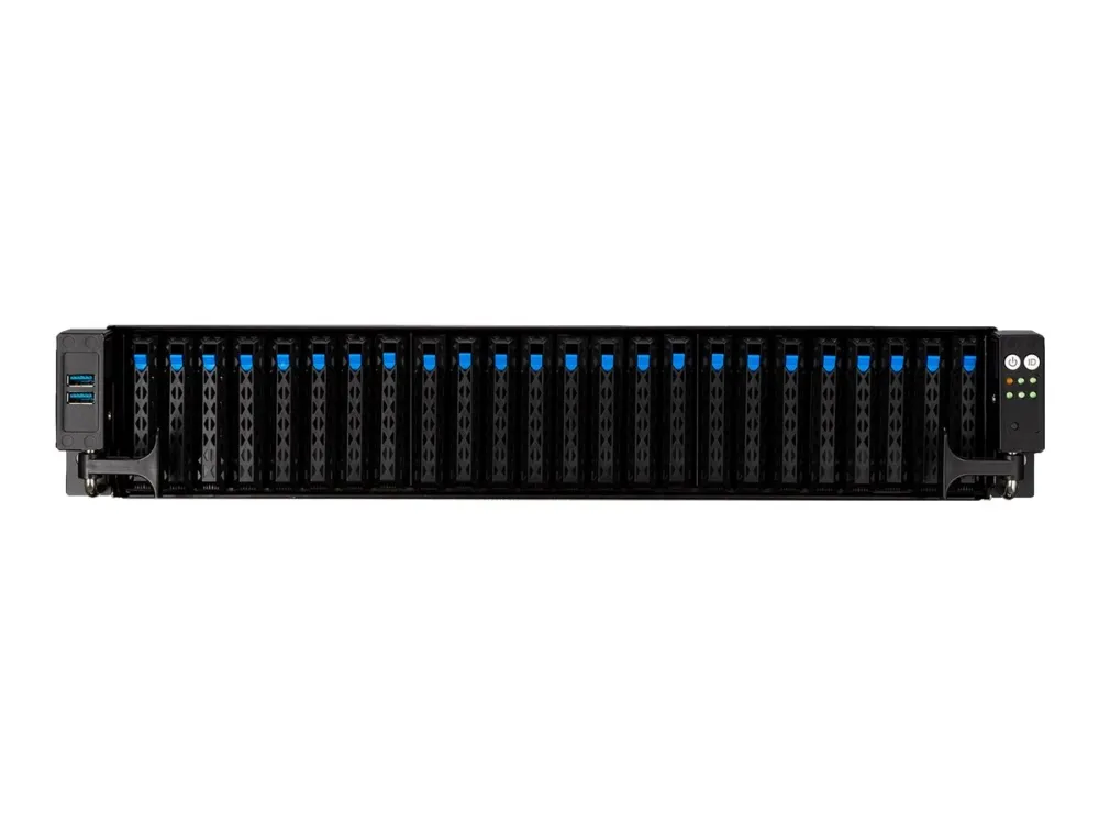 ASUS RS720A-E11-RS24U - Server - rack-monterbar - 2U - 2-vejs - uden CPU op til - RAM 0 GB - SATA - hot-swap 2.5