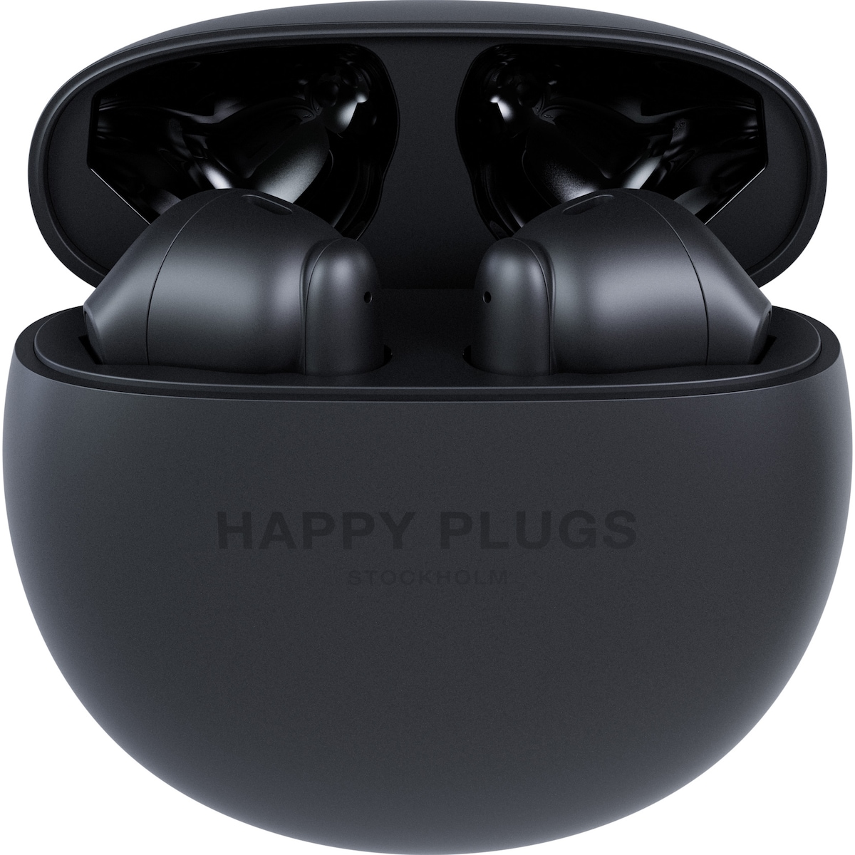 Happy Plugs Joy Lite true helt trådløse in-ear hodetelefoner (sort)