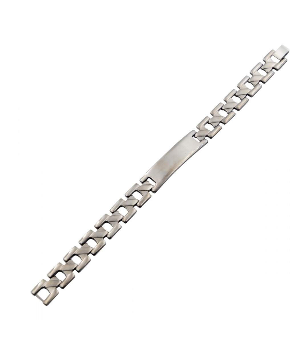 Gourmette Bracelet pour Homme Acier