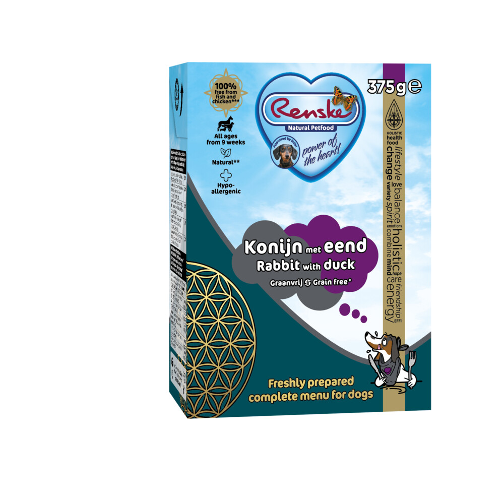 Renske Vers Graanvrij Tetra Konijn met Eend375 gr