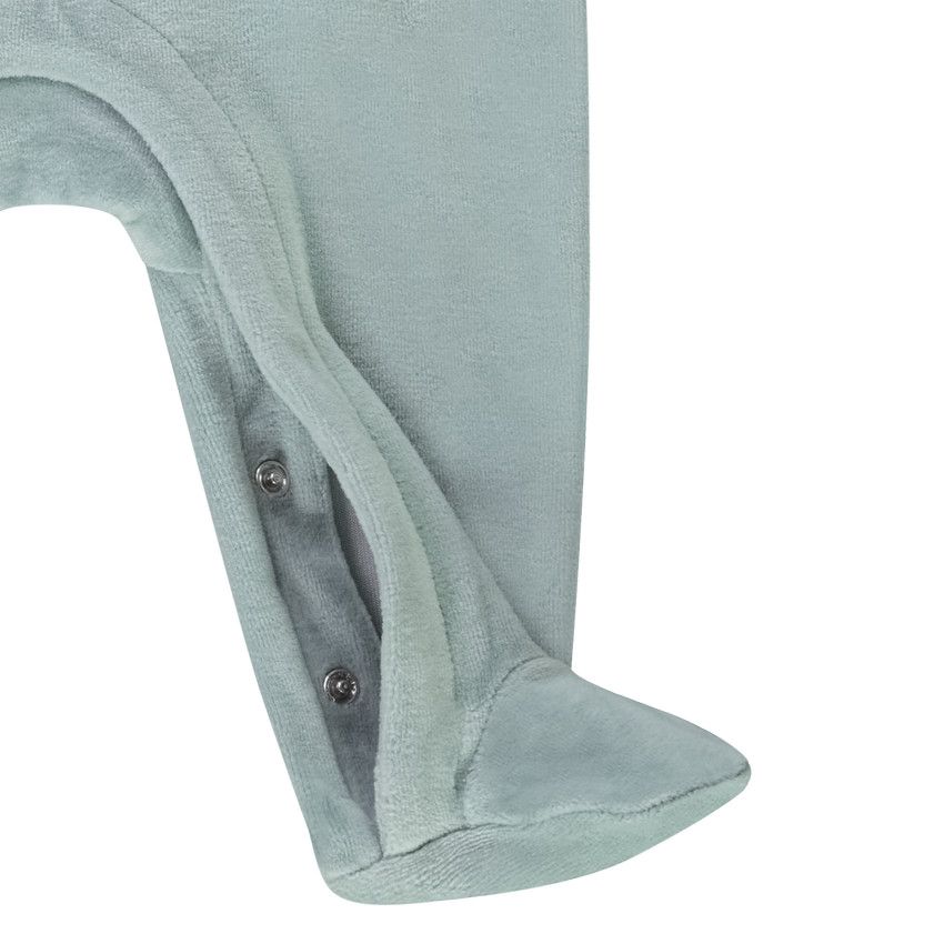 Dors-bien ludique dinosaure en velours pour bébé garçon - Bleu moyen