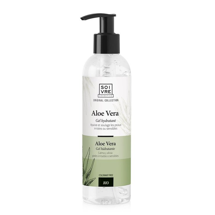 Gel Hydratant Bio 250 ml Aloe vera Soivre Cosmetics