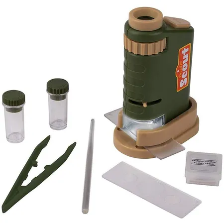 Happy People Scout Mini Mikroskop Set 8-teilig