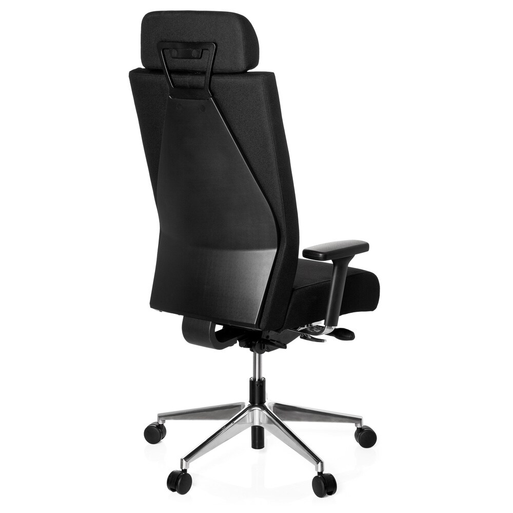 Profi Bürostuhl PRO-TEC XXL Stoff mit Armlehnen (höhenverstellbar) hjh OFFICE