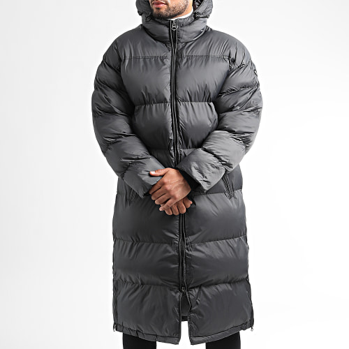 Doudoune Longue Capuche 2190MAX Gris Anthracite