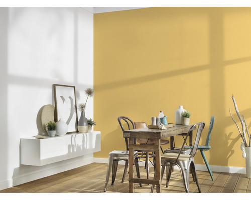 Vliesbehang 37986-7 Michalsky 4 - Verandering is goed, effen geel
