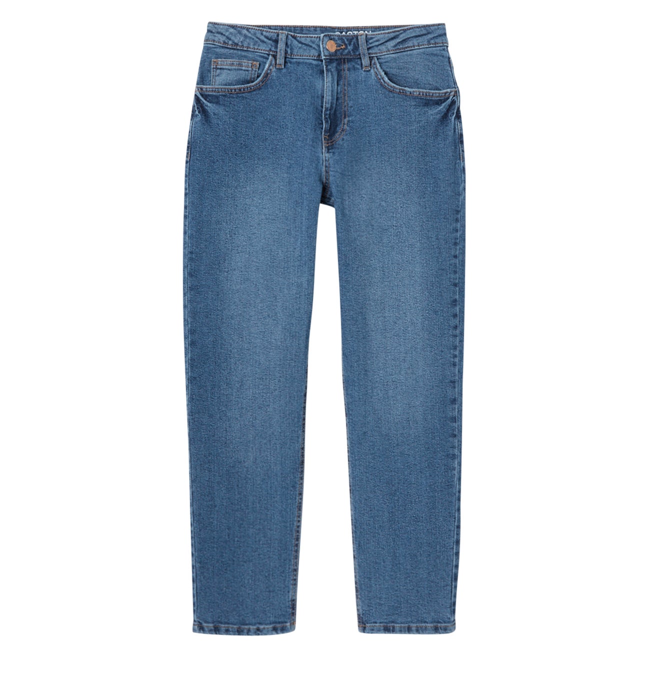 Jean slim cropped Femme GASTON - Jean moyen
