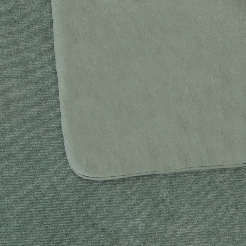 Tuck-Inn all season ledikantdeken Forest Green velvet rib