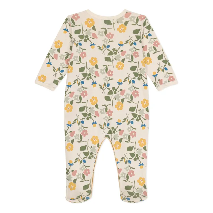 Petit Bateau Pyjama Mila Fleurs | Beige