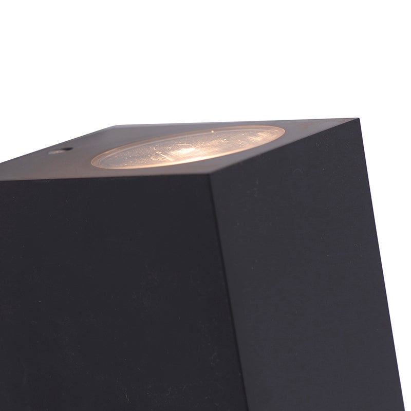 Moderne wandlamp, grijs, IP44 - Baleno II