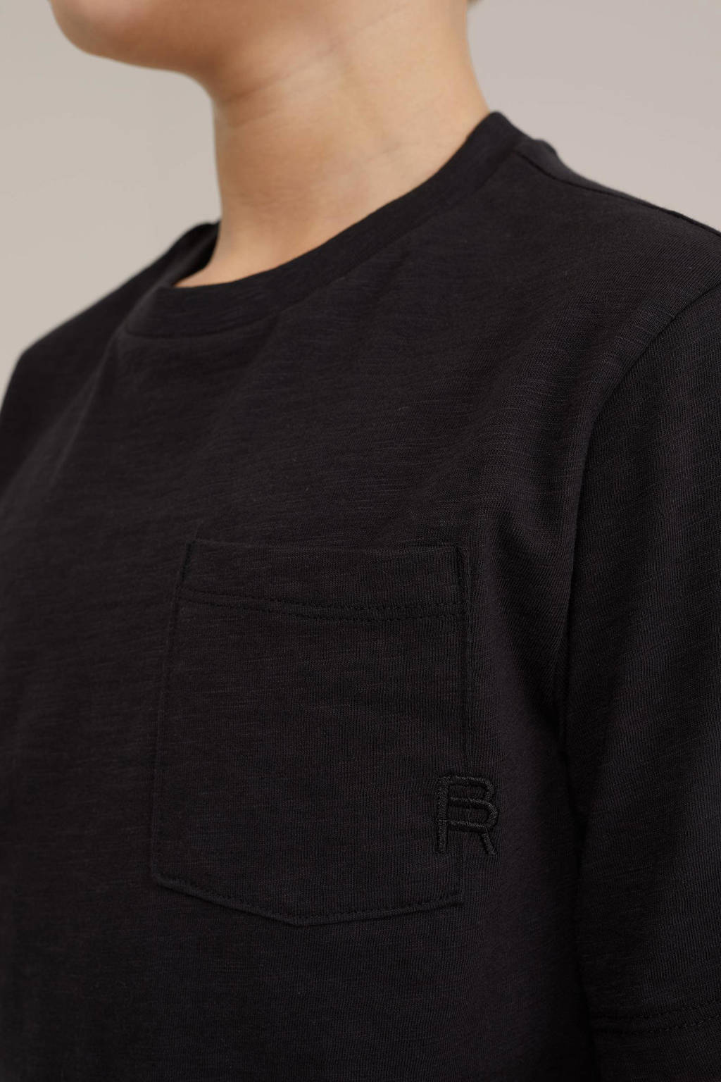 WE Fashion T-shirt zwart
